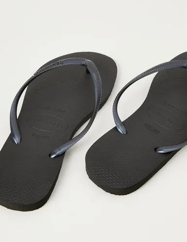 Vista 7 de Havaianas - Sandalias Slim para mujer, Negro
