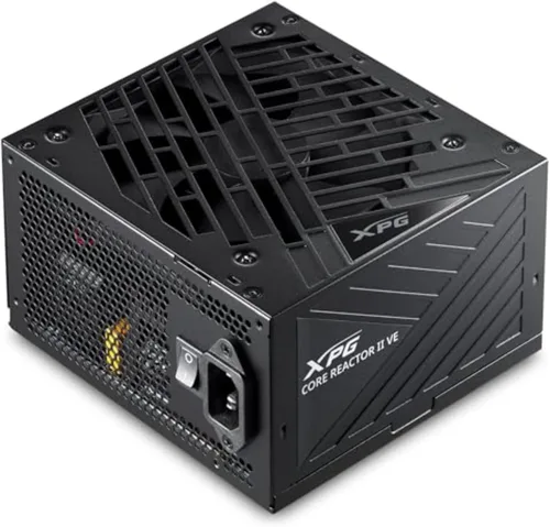 Vista 6 de XPG Core Reactor II VE 650W 80 Plus Gold Fuente de alimentación totalmente modular, compatible con ATX 3.0/3.1, cable 12WHP, fuente de alimentación