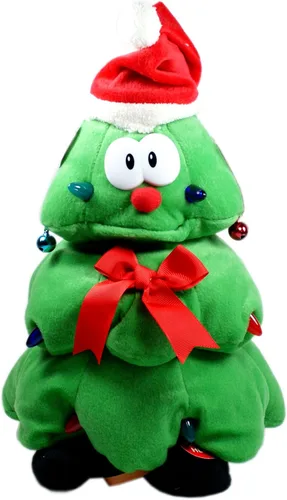 Cuddle Barn Rockin Robbie El Árbol de Navidad que Canta y Baila, 12"