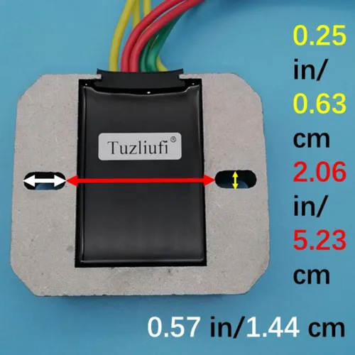 Vista 4 de Regulador de Voltaje Rectificador Compatible con Suzuki Quadmaster Quadrunner LT-A500F LT-F500F LTF500 500CC 32800-44D20 32800-44D21 32800-44D30