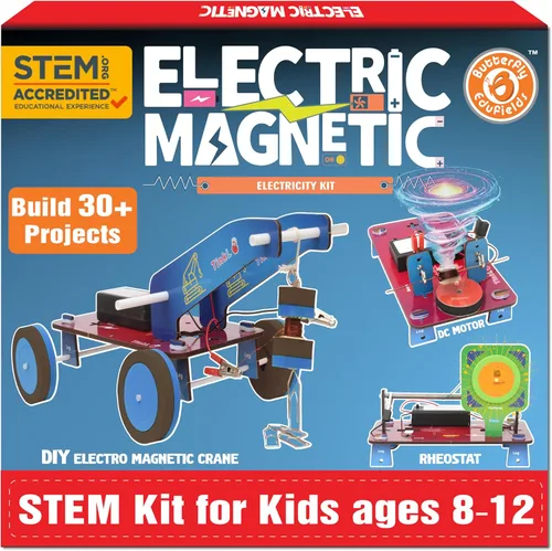 Vista 9 de Butterfly EduFields Más de 100 proyectos STEM Mini kit de ingeniería para niñas de 8, 10, 12 y 15 años Los mejores experimentos científicos