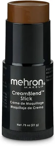 Vista 11 de Mehron Makeup CreamBlend Stick Pintura para la cara, maquillaje corporal y crema base Perfecto para Halloween.75 oz (21 g) (Verde)