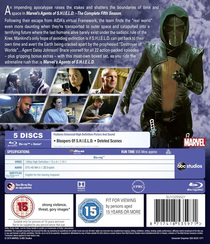 Vista 4 de Agents of S.H.I.E.L.D. The Complete Fifth Season (Marvel)