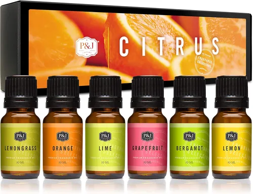 Vista 146 de P&J Trading Aceite aromático de otoño juego de 14 aceites aromáticos para hacer velas, fabricación de jabón, aceite difusor para el hogar