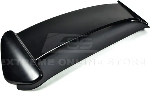 Vista 3 de para Honda Civic EJ6 3Dr Hatchback 1996-2000 Alerón trasero de techo estilo JDM Type-R de plástico ABS negro con imprimación Wing Spoiler CTR EK9
