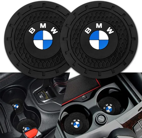 Vista 10 de Portavasos de silicona para Ford Mustang, accesorios para el interior del automóvil, 2.76 pulgadas, 2 piezas