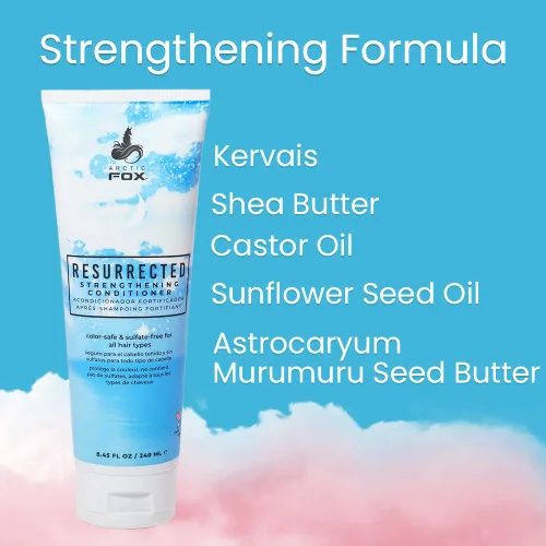 Vista 4 de ARCTIC FOX Champú y acondicionador vegetarianos y sin crueldad para todo tipo de cabello (acondicionador)