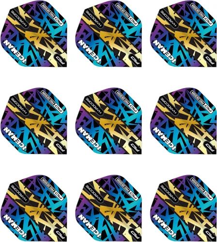 Vista 6 de RED DRAGON Player Hardcore Premium Dart Vuelos - 3 juegos por paquete (9 vuelos de dardos en total)