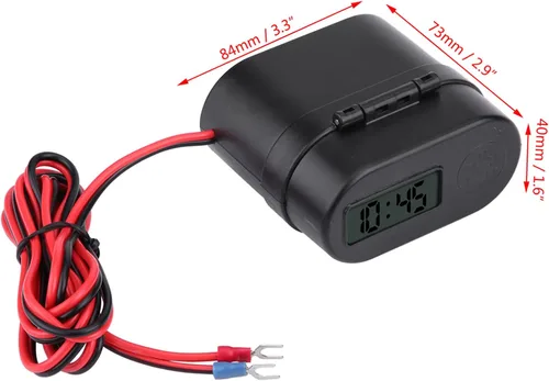 Vista 2 de Adaptador de teléfono USB dual para motocicleta, enchufe y voltaje para encendedor de cigarrillos