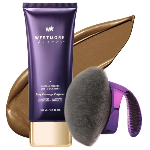 Vista 24 de Westmore Beauty Perfector y cepillo de cobertura corporal - Maquillaje Resplandor fresco 1C
