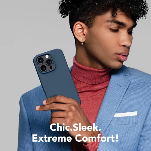 Vista 109 de GONEZ Funda magnética para iPhone 14, compatible con Magsafe, con protector de pantalla + protector de cámara, forro de microfibra antiarañazos