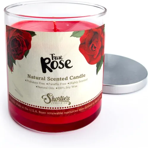 Vista 9 de Vela de soja natural perfumada a lavanda inglesa, aceites esenciales de fragancia, 100% sin soja, ftalatos y parabenos, combustión limpia, 9 onzas