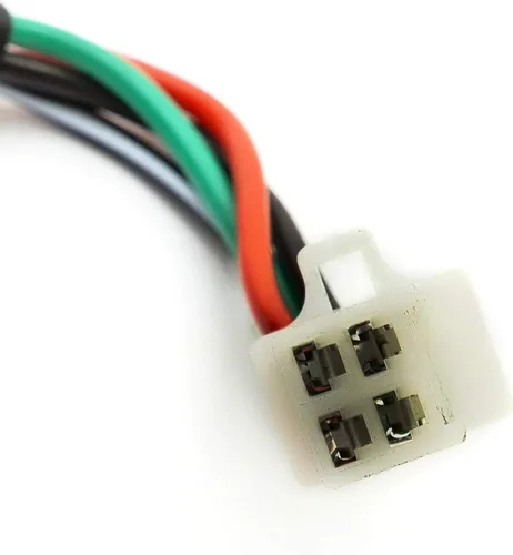 Vista 5 de HERIS Juego de llaves de interruptor de encendido de 4 pines con tapa para 50cc 70cc 90cc 110cc 125cc 150cc 200cc 250cc TaoTao SUNL Chinese ATV Dirt