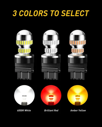 Vista 9 de AUXITO - Foco LED 194, amarillo ámbar, 168, 175, 2825, W5W, T10, kit de luces LED de repuesto sin error Canbus para interior de auto, cúpula