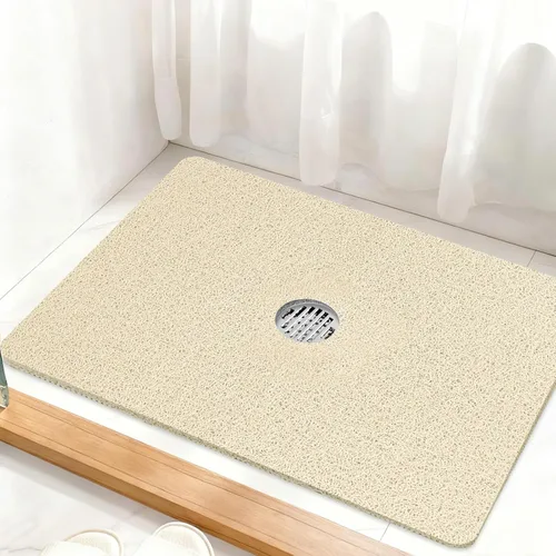 Vista 12 de Alfombrilla de Ducha Cuadrada Antideslizante: 27 x 27 Pulgadas Alfombrillas de Ducha de Lufa Extra Grandes para Interior de Ducha - Alfombrilla