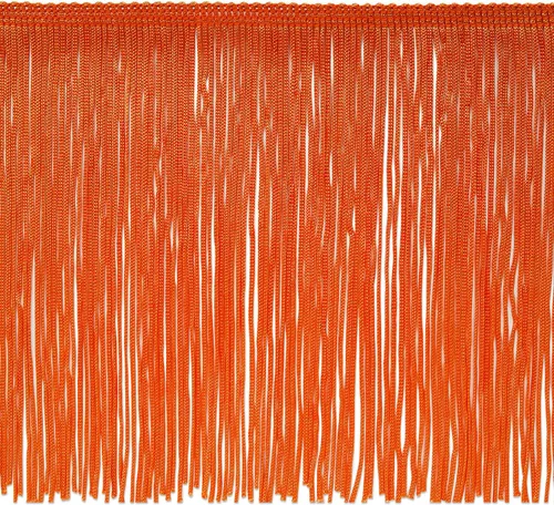 Vista 8 de Trims by the Yard Borde de flecos de cadena de 6 pulgadas Beige (corte de 5 yardas)