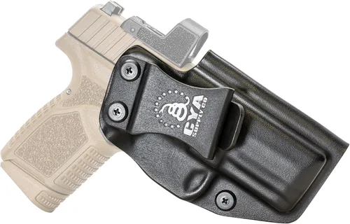 Vista 21 de CYA Supply Co. - Fundas IWB Black Optics Ready - Múltiples ajustes - Propiedad de veteranos - Fabricado en Estados Unidos