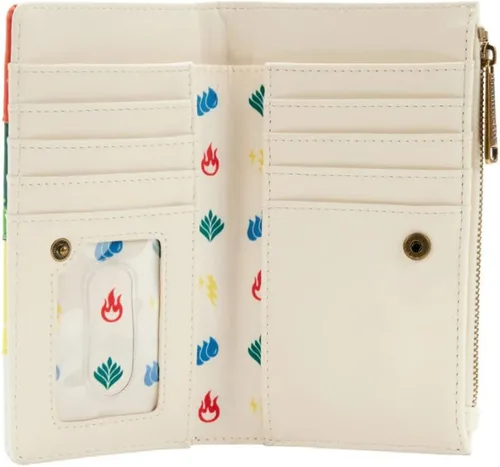Vista 2 de Cartera con solapa de Pokemon Elements, Multi, talla única