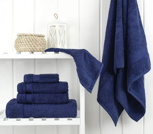 Vista 334 de Cotton Paradise 100% Cotton Turkish Washcloth Set for Bathroom, 4 Piece Soft Absorbent Small Hand Face Towels Wash Rags, Lilac