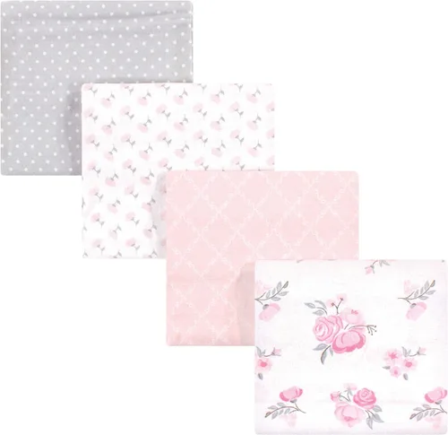 Vista 39 de Hudson Baby Unisex Baby Cotton Flannel Receiving Blankets, Christmas Scene, One Size (Pack of 2)
