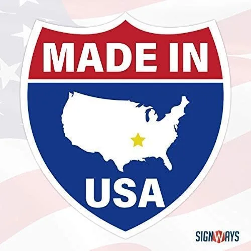 Vista 3 de Letrero de área de cruce de pato (símbolo), incluye agujeros, reflectivo 3M, aluminio, 12 x 12 pulgadas, EE. UU