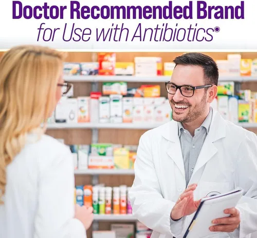 Vista 6 de Culturelle Probióticos Ultimate Balance para uso con antibióticos - 20 unidades – Cápsulas probióticas ayudan a restaurar las bacterias buenas