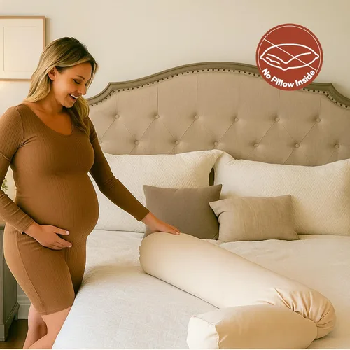 Vista 5 de Fundas de almohada de embarazo solo compatibles con la almohada de embarazo Frida Mom (paquete de 2 fundas de almohada no incluidas)