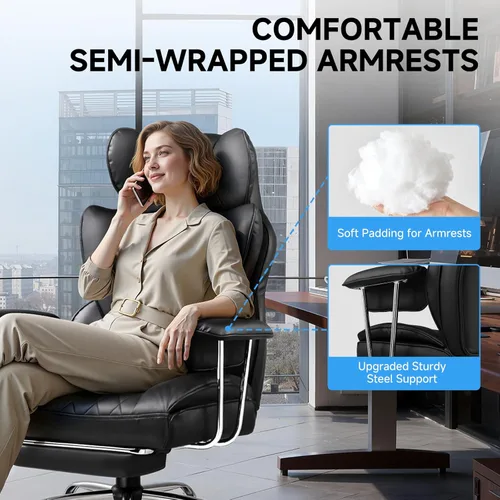 Vista 5 de GTPLAYER Silla para videojuegos, silla de oficina con soporte lumbar de resorte de bolsillo, ergonómica y cómoda, silla de escritorio de oficina