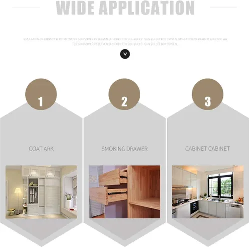 Vista 5 de Bitray 20 tiradores de rosas para gabinete, pomos para cajones de flores