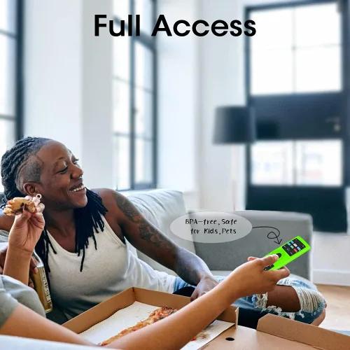 Vista 7 de Funda protectora para XRT140 Vizio Smart TV, soporte de silicona para XRT140 LED QLED HD UHD TV, control remoto, a prueba de golpes, protector