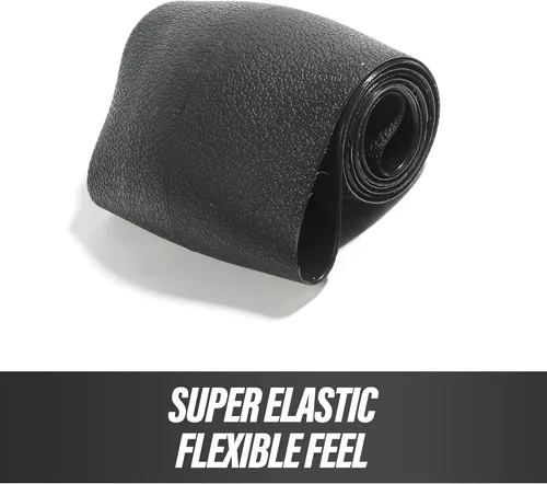 Vista 4 de ESEWALAS Funda de Volante de Coche de Silicona, Funda de Volante de Silicona de Textura de Cuero Suave y Sin Olor, Protector de Volante Universal