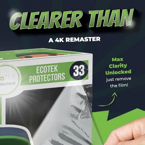 Vista 4 de EcoTEK Protectors, paquete de 10 estuches protectores para figuras de exhibición de 10 cm – 0.50mm resistente a arañazos, estuche de exhibición