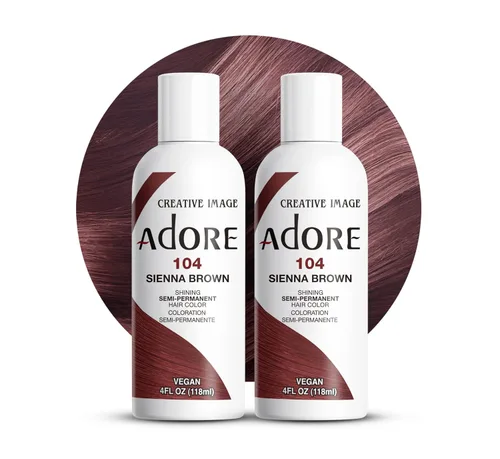 Vista 126 de Adore Tinte semipermanente morado para el cabello, vegano y libre de crueldad, 4 onzas líquidas, 090 Lavender (paquete de 1)