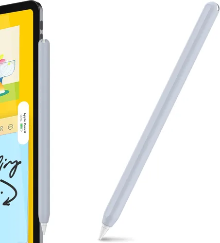 Vista 14 de AHASTYLE Funda Duotone para Apple Pencil de 2ª generación y Apple Pencil Pro (2024) Funda protectora ultra delgada de silicona compatible con carga