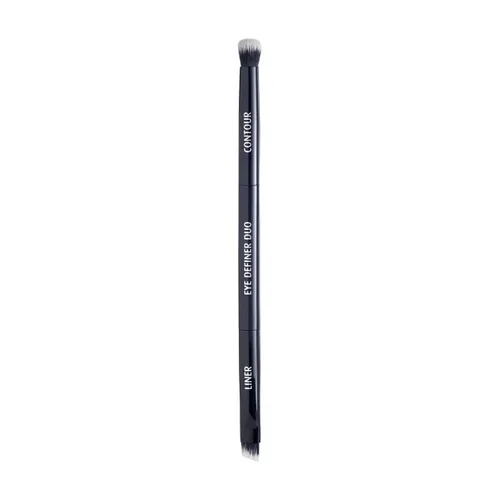 Vista 9 de Lune+Aster Complexion Duo Brush - Cepillo de tez vegano multitarea y de doble punta
