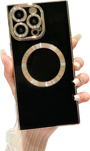 Vista 153 de Owncase Funda Magnética para iPhone 11, (Compatible con MagSafe) (Protección Completa de Lente de Cámara) (Esquinas Reforzadas) Funda Parachoques