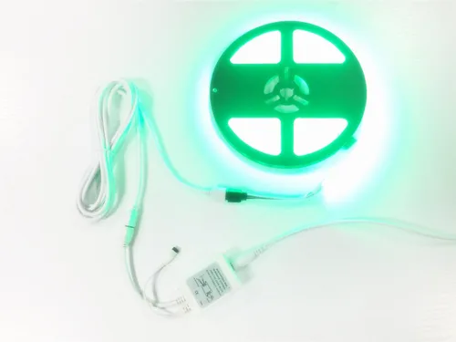 Vista 4 de Cable de extensión de tira LED RGB de 9.8 ft 9.8 pies - Conector rápido blanco de 4 pines para SMD 5050 3528 2835 RGB LED tira de luz