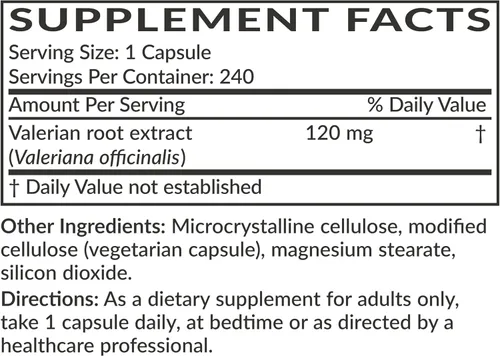 Vista 6 de Futurebiotics La raíz de valeriana promueve la relajación sin OMG, 240 cápsulas vegetarianas