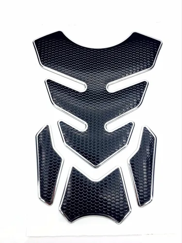 Vista 11 de Niree Etiqueta engomada metálica de la almohadilla protectora del gas del tanque del luster de la motocicleta (A00)