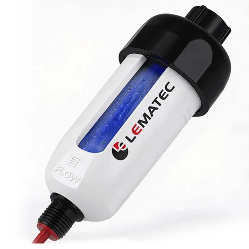 LE LEMATEC Air Dryer for Compressor with Replaceable Desiccant Element, Water Separator for Air Compressor Up to 150 PSI, Removes Moisture &