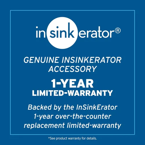 Vista 7 de InSinkErator STS00 interruptor de aire para fregadero o mesada con doble salida, incluye botón cromado y blanco, STS-00