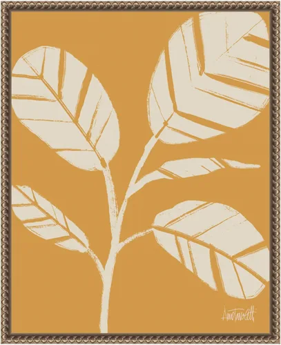 Amanti Art Framed Canvas Wall Art 20x16 Retro Botanical Sketches IV Crop by Anne Tavoletti, Framed Wall Art Canvas, Abstract Artwork, Traditional