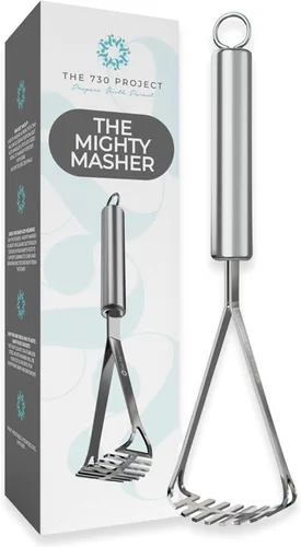 The 730 Project Mighty Masher, triturador de alimentos para bebés para principiantes sólidos esenciales, mini triturador de aguacate y papas