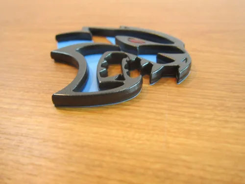 Vista 4 de 2019-2020 Dodge Challenger Emblema de guardabarros delantero izquierdo y derecho Hellcat Redeye OEM