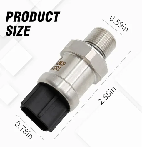 Vista 3 de ZUDSKUY Sensor de Alta Presión Reemplazo para LS52S00015P1 Sensor de Alta Presión Excavadora Parte Compatible con Kobelco SK200-8