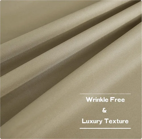 Vista 5 de NICETOWN 2 paneles de cortinas para exteriores, impermeables, con pestaña superior, aislamiento térmico, para interiores y exteriores, cortinas