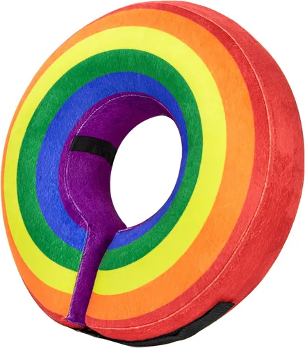 Vista 7 de BENCMATE Alternativa al collar inflable de cono para perro, cono suave para perros pequeños, medianos y grandes y gatos, collar de dona ECollar