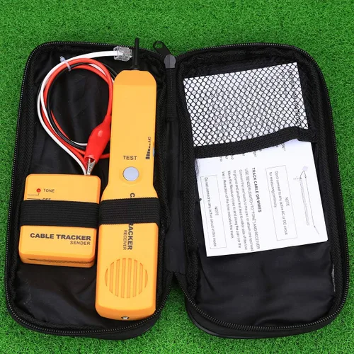 Vista 7 de Buscador de cables Generador de tono Sonda Trazador Alambre Tracker Probador de circuitos de cable Características Pinzas de cocodrilo Herramienta