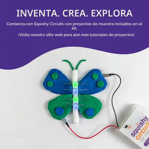 Vista 7 de Squishy Circuits Kit de lujo - Explora circuitos eléctricos con masa de juego - Kits de ciencia STEM para edades de 8 a 12 años - Diversión