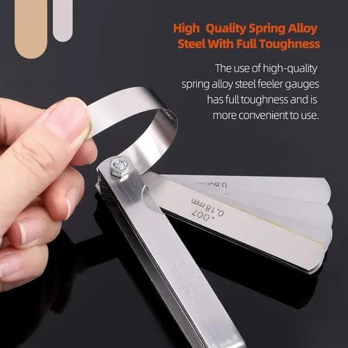 Vista 5 de Tanstic Juego de 4 piezas de herramienta de ajuste de válvula, herramienta de válvula para motocicleta y scooter, llave de reparación de tornillo